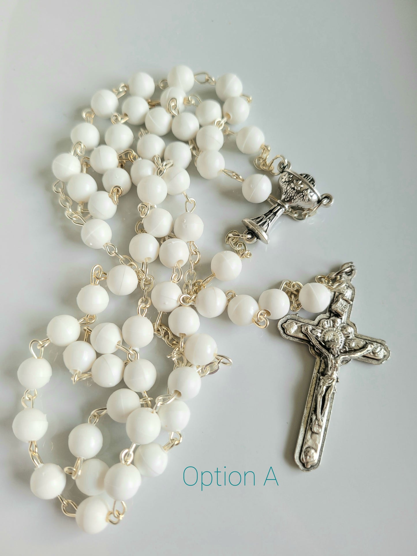 White Rosary