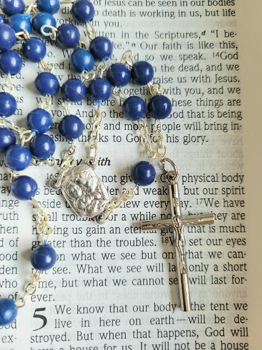 Blue Rosary