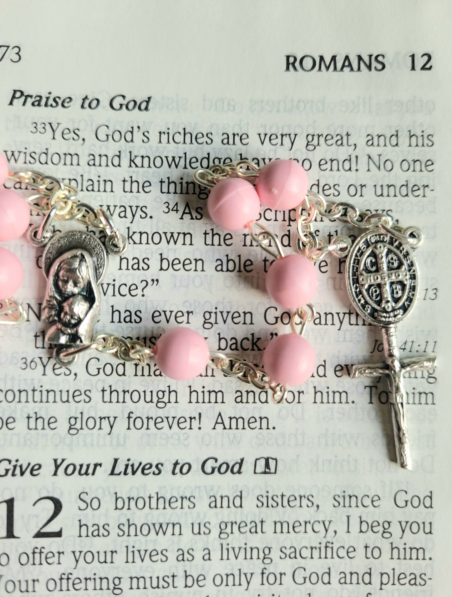 Pink Rosary