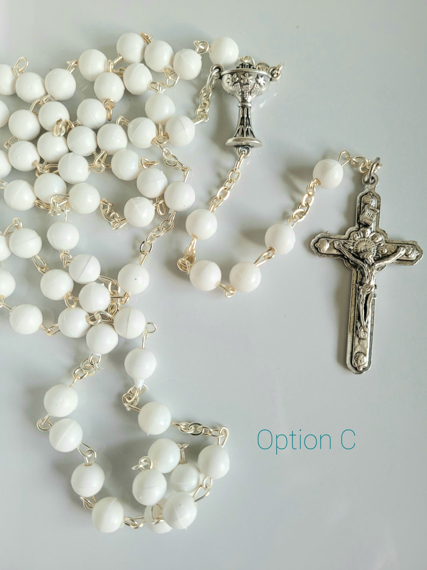 White Rosary