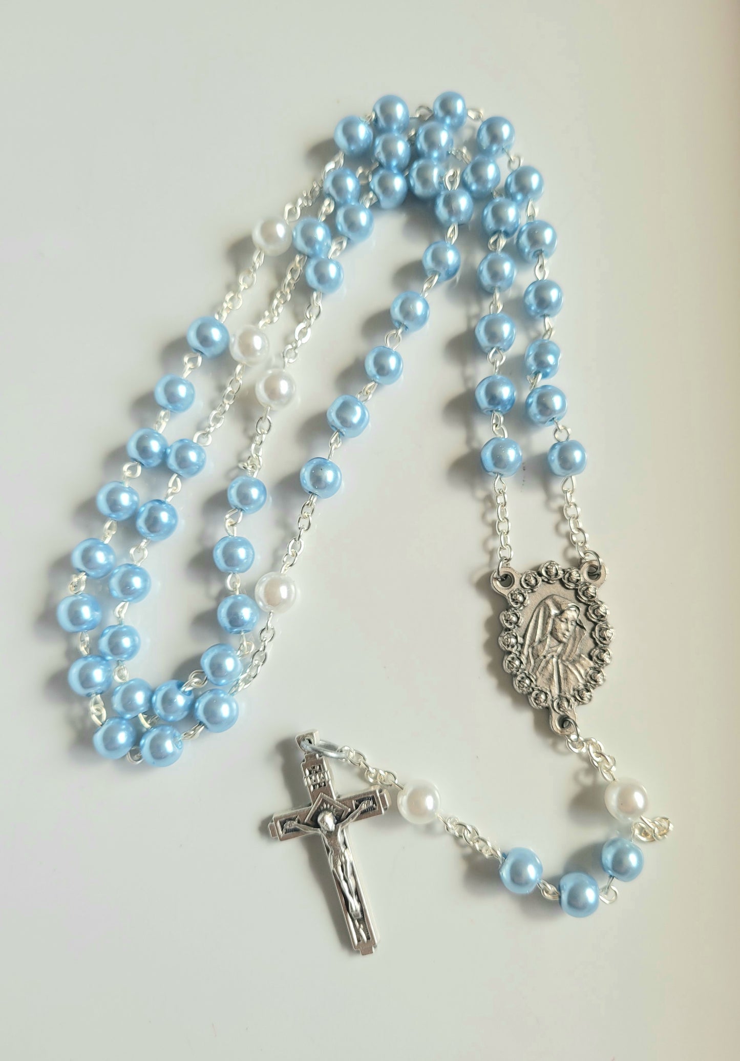 Light Blue Rosary