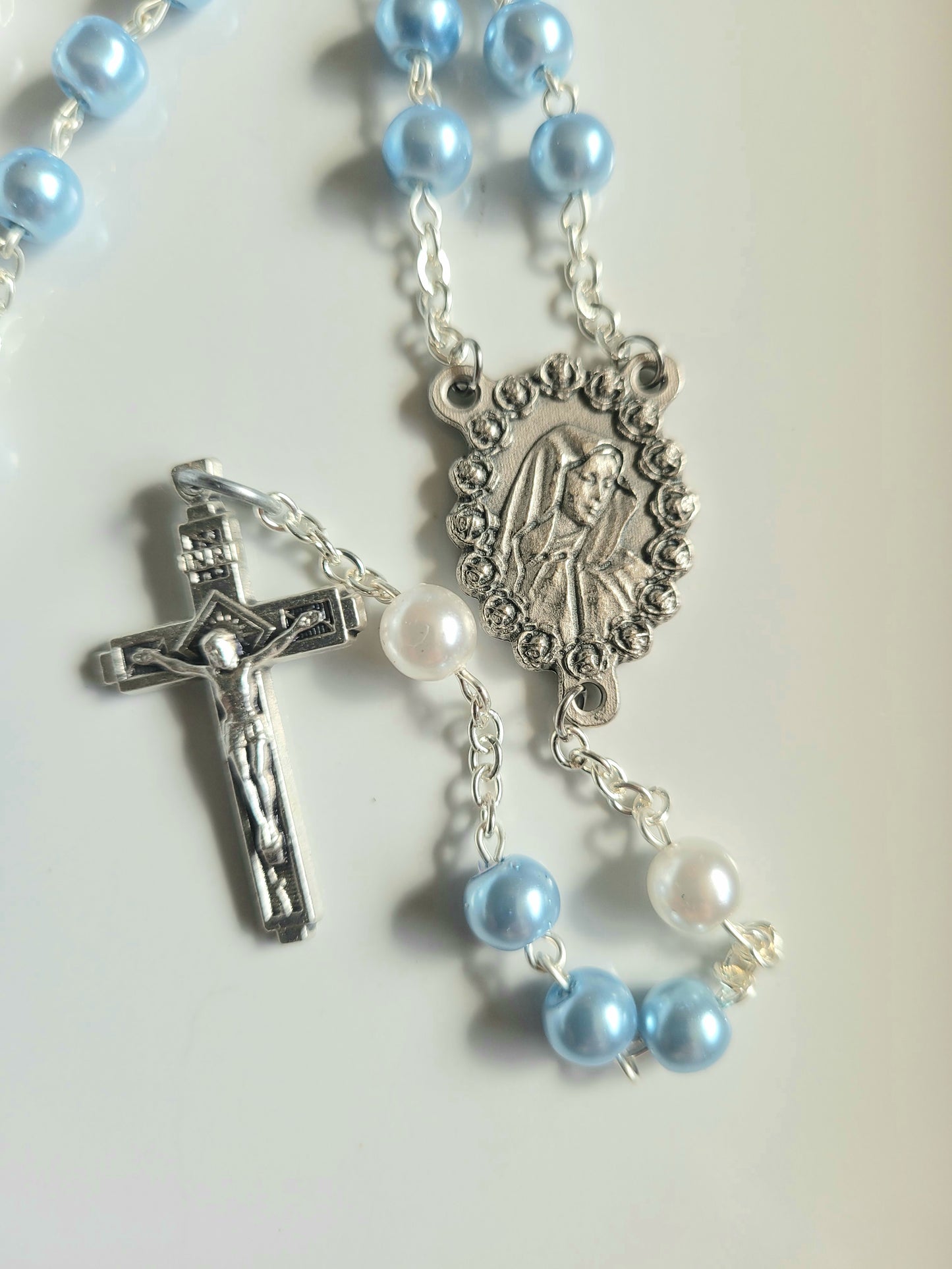 Light Blue Rosary