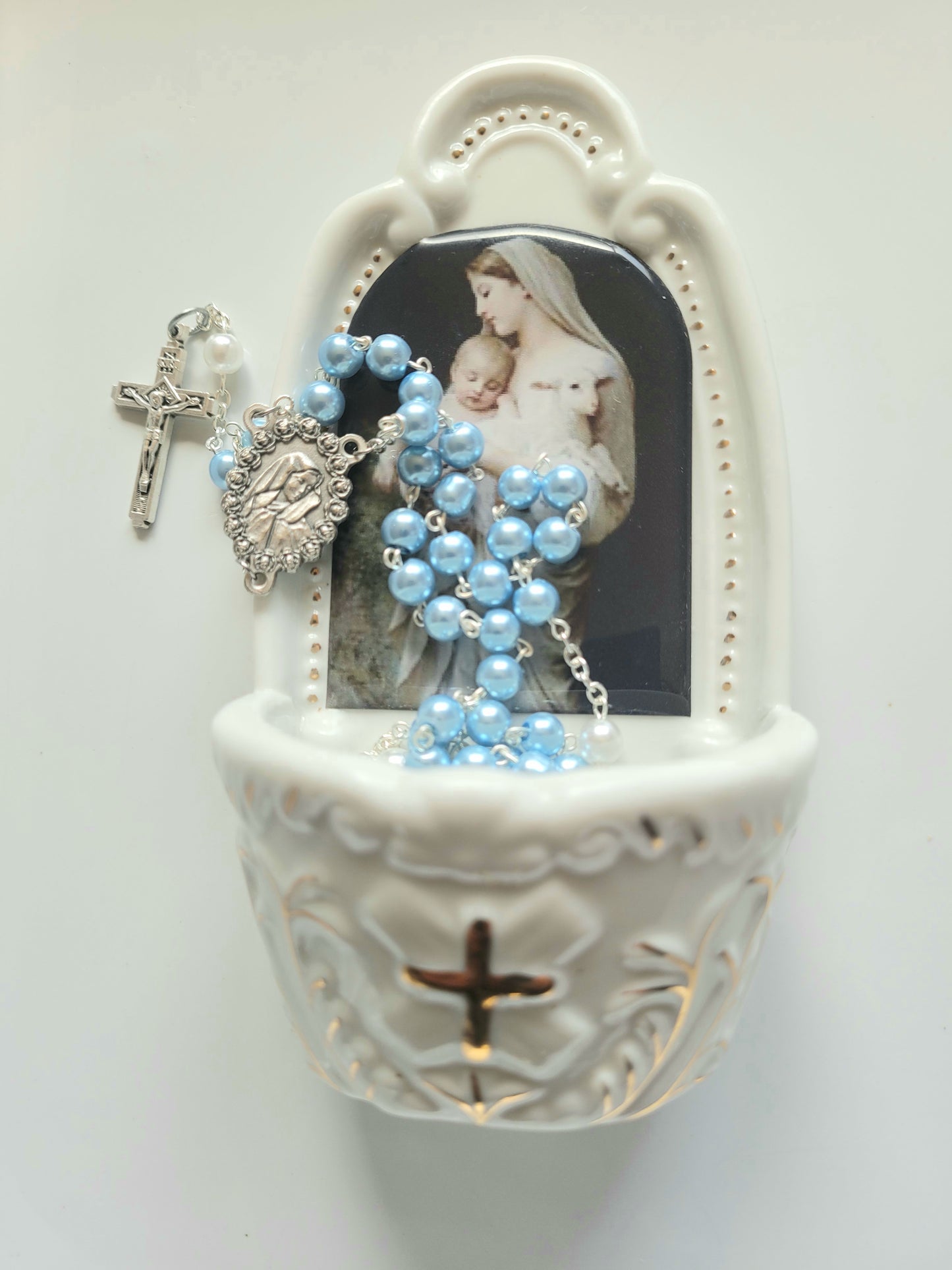 Light Blue Rosary