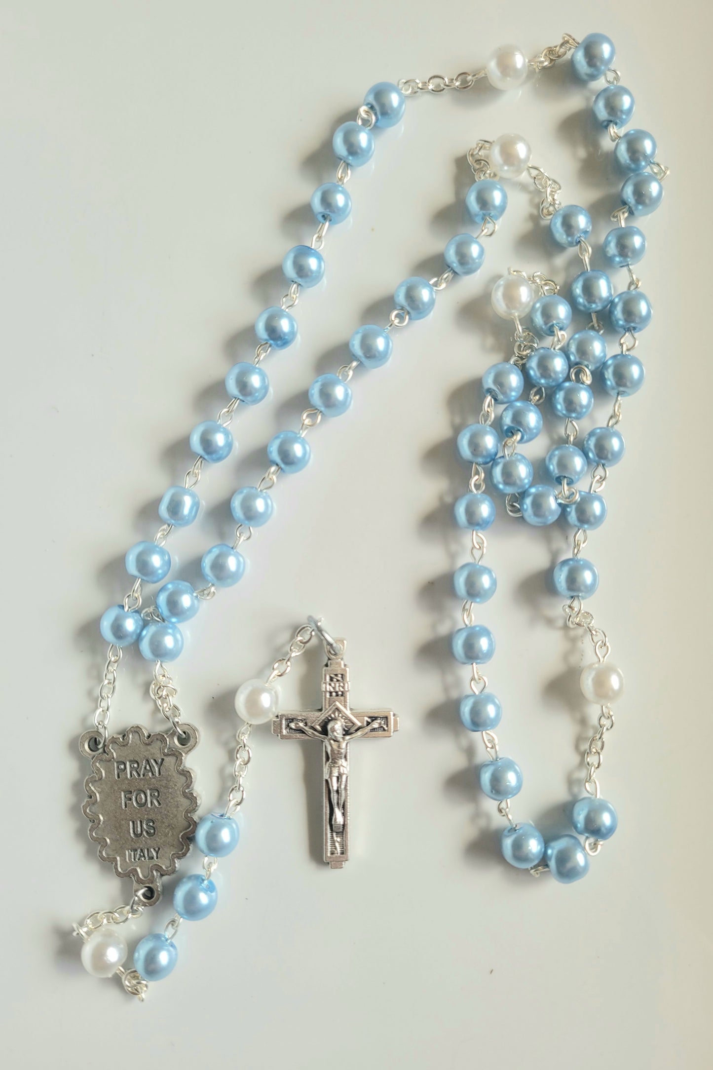 Light Blue Rosary