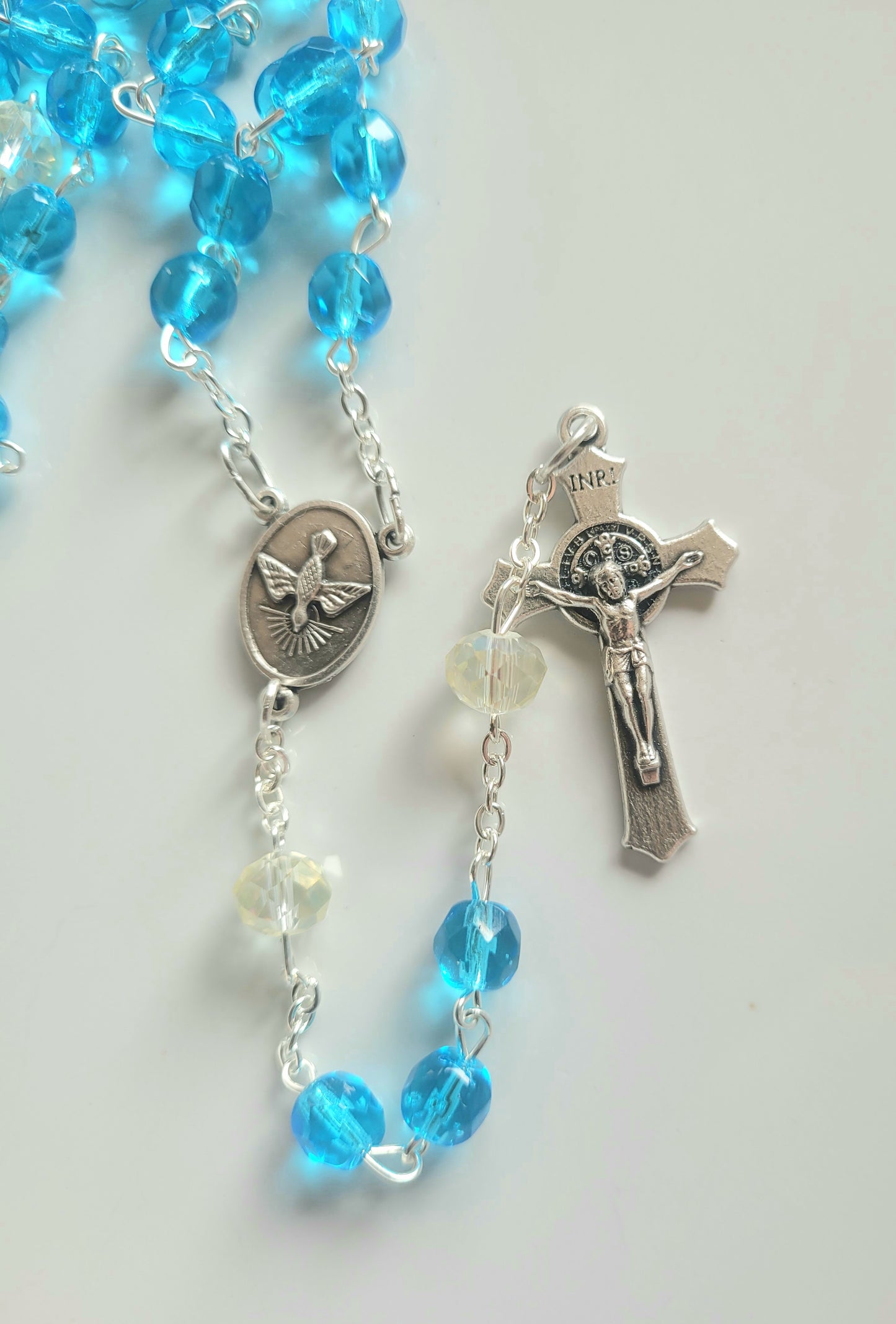 Aquamarine Rosary